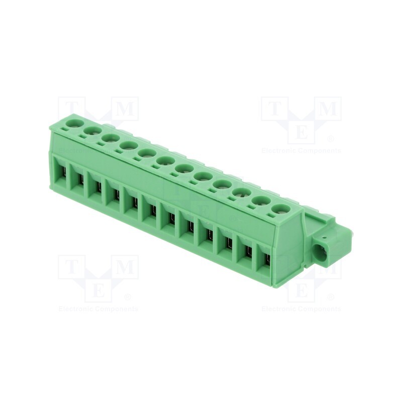 1 pcs x PHOENIX CONTACT - IC 2,5/12-STF-5,08 1825417 - Pluggable terminal block, 5.08mm, ways: 12, straight, plug, male