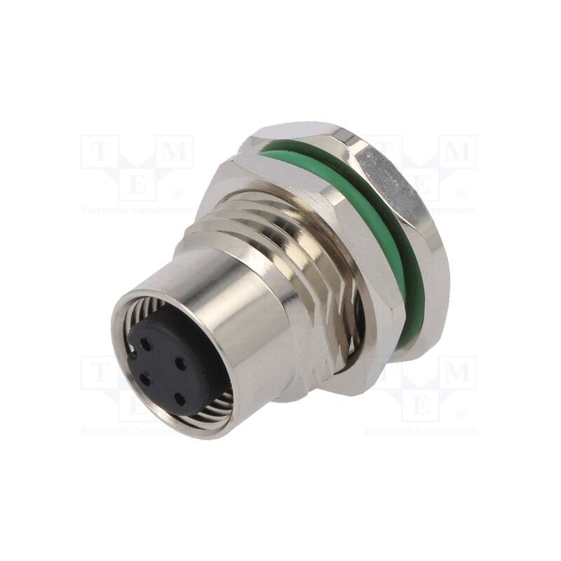 1 pcs x DEGSON ELECTRONICS - SP-M12A-04P-FF-SF7002-00B(H) - Socket, M12, PIN: 4, female, A code-DeviceNet / CANopen, THT, 250V