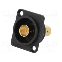 1 pcs x CLIFF - CP303112G - Coupler, BNC socket,both sides, FT, gold-plated, plastic, 19x24mm