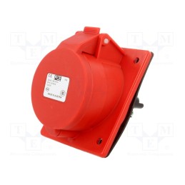 1 pcs x PCE - 424-6 - Connector: AC supply 3-phase, socket, female, 32A, 400VAC, IP44