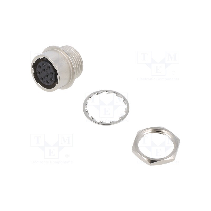 1 pcs x HIROSE - HR10A-10R-10S(71) - Connector: circular, HR10, push-pull, socket, 2A, silver plated