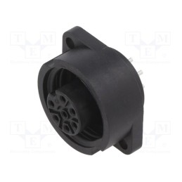 1 pcs x BINDER - 09 4228 00 07 - Connector: circular, 692,693,RD24, 250V, PIN: 7, socket, female