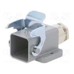1 pcs x AMPHENOL - C14630F0035004 - Enclosure: for HDC connectors, C146, size A3, with latch, plastic