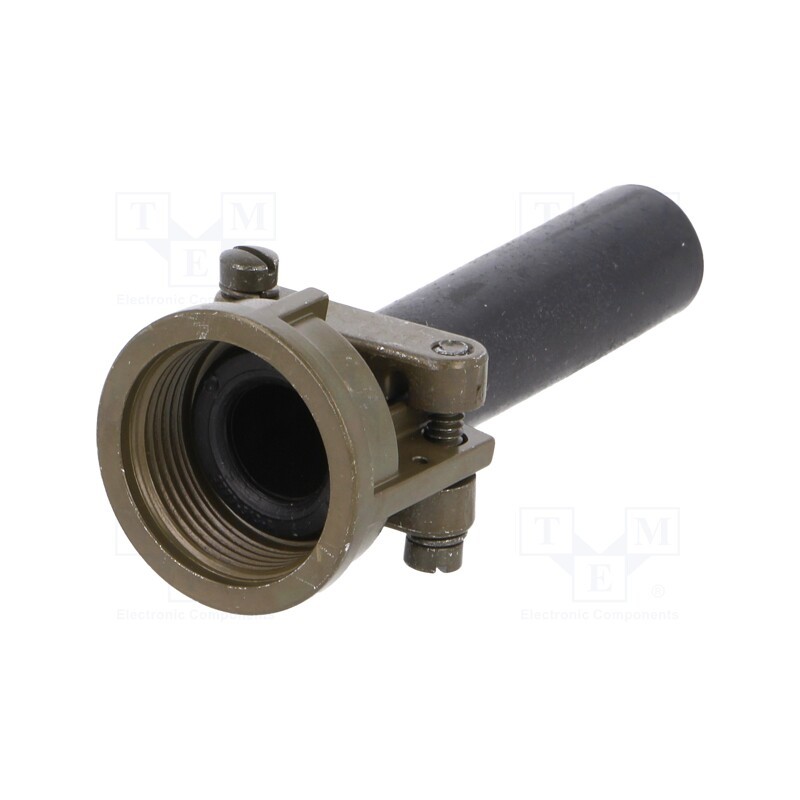 1 pcs x AMPHENOL - 97-3057-1008-1 - Cable hood and fastener, size 16,size 16S, 97, zinc alloy, olive