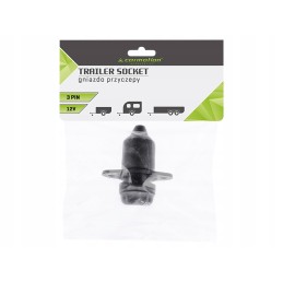 Set of electrical socket, 3 pin trailer plug