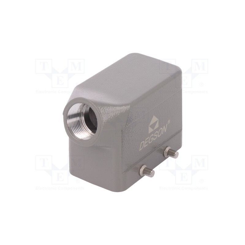 1 pcs x DEGSON ELECTRONICS - D10B-SE-4G-PG16 - Enclosure: for HDC connectors, size D10B, for cable, angled, PG16