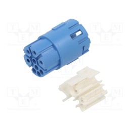 1 pcs x HARTING - 9156093111 - Connector: M23, contact insert, PIN: 9(4+5), female, crimped