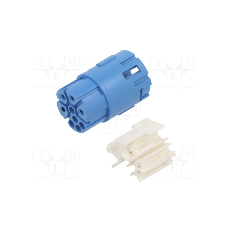 1 pcs x HARTING - 9156093111 - Connector: M23, contact insert, PIN: 9(4+5), female, crimped