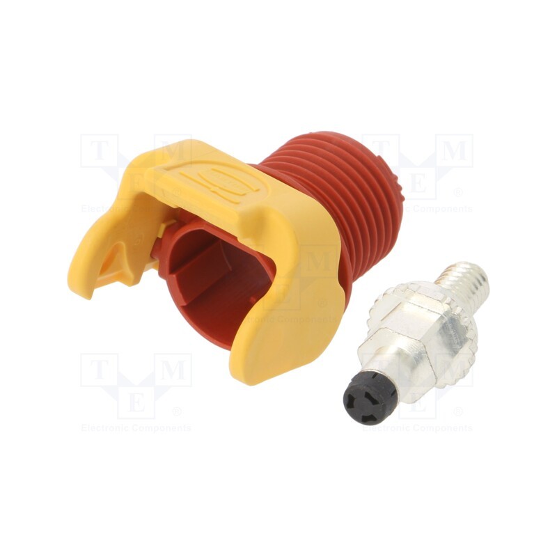 1 pcs x HARTING - 9930011122 - Socket, DC supply, Han® S,Han® S 120, male, PIN: 1, swivel, screw