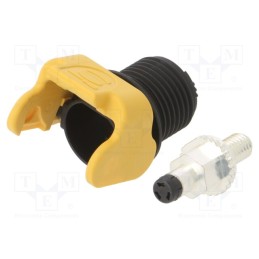 1 pcs x HARTING - 9930011121 - Socket, DC supply, Han® S,Han® S 120, male, PIN: 1, swivel, screw