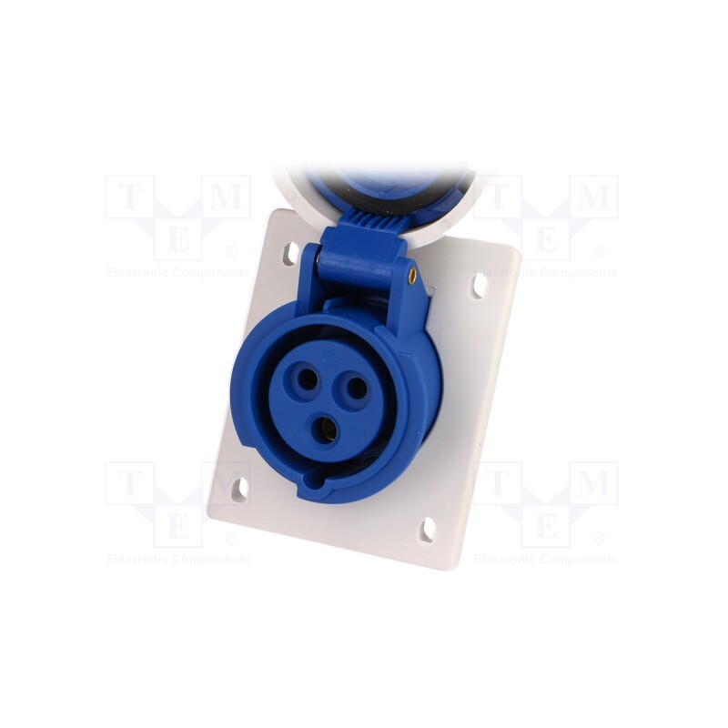 1 pcs x PAWBOL - B.1920 - Connector: AC supply, socket, female, 16A, 400VAC, IEC 60309, IP67