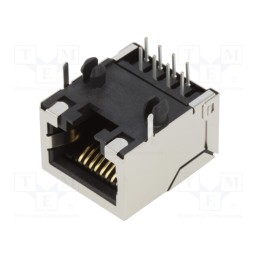 1 pcs x MOLEX - 432028816 - Modjack RA LoPro Flgls w/Shld 50Au 8/8