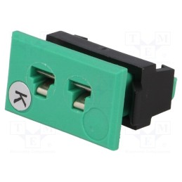 1 pcs x - IM-K-FF (IEC) - Connector: for thermocouple, socket, female, PIN: 2