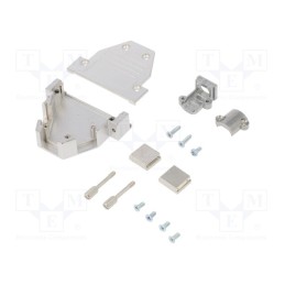 1 pcs x ENCITECH - 1540-0001-03 - Enclosure: for D-Sub connectors, D-Sub 25pin,D-Sub HD 44pin