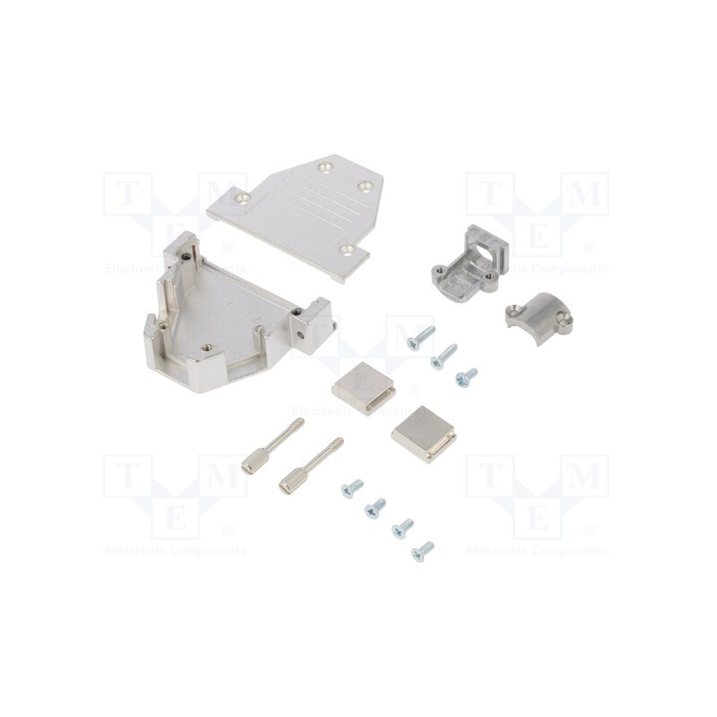 1 pcs x ENCITECH - 1540-0001-03 - Enclosure: for D-Sub connectors, D-Sub 25pin,D-Sub HD 44pin