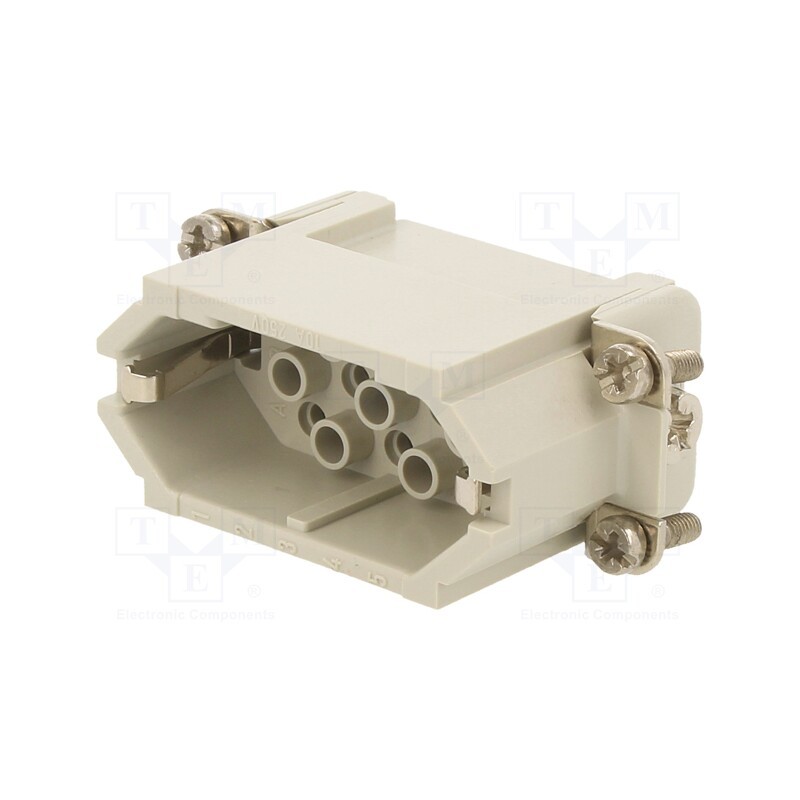 1 pcs x AMPHENOL - C14610A0150602 - Connector: HDC, contact insert, male, C146,heavy|mate D, PIN: 15