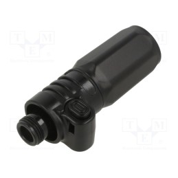 1 pcs x CONNFLY - DS1168-01-120FSBYX - Plug, DC supply, female, PIN: 1, for cable, crimped, black, 1kV, 120A