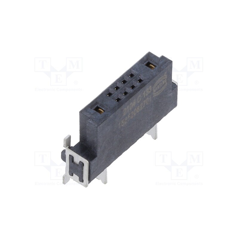 1 pcs x HARTING - 15852082701333 - Connector: PCB to PCB, female, PIN: 10(2+8), har-flex® Hybrid
