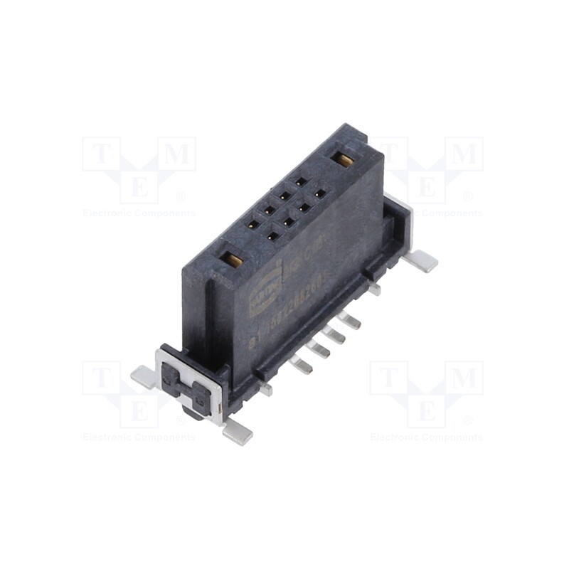 1 pcs x HARTING - 15822082601333 - Connector: PCB to PCB, female, PIN: 10(2+8), har-flex® Hybrid