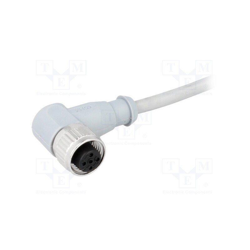 1 pcs x CONEC - SAL-12-RKW4-3/A1 - Plug, M12, PIN: 4, female, A code-DeviceNet / CANopen, 3m, cables