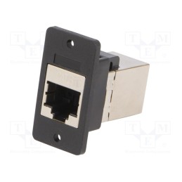 1 pcs x CLIFF - CP30622SX - Coupler, SLIM, Cat: 6, shielded, Layout: 8p8c, 29mm, Mat: plastic