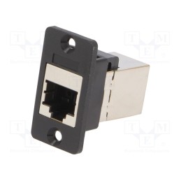 1 pcs x CLIFF - CP30622S - Coupler, SLIM, Cat: 6, shielded, Layout: 8p8c, 29mm, Mat: plastic