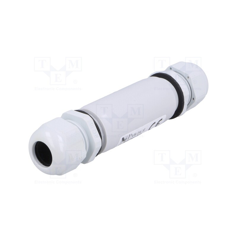 1 pcs x PAWBOL - E.4203 - AC supply, ways: 5, 2.5mm2, screw terminal, 400V, 20A, coupler, IP67