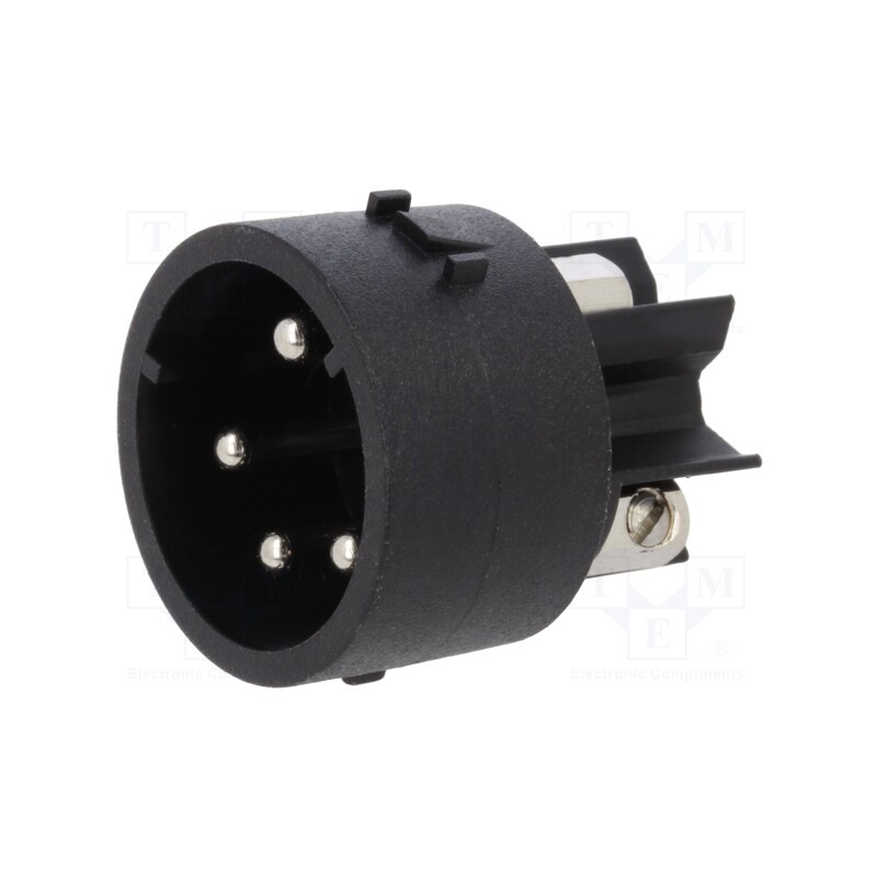 1 pcs x BULGIN - SA3241 - Connector: circular, contact insert, male, PIN: 4, Mini Buccaneer