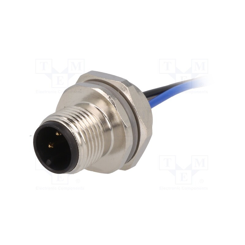 1 pcs x TE Connectivity - T4171210003-001 - Socket, M12, PIN: 3, male, A code-DeviceNet / CANopen, cables, IP67