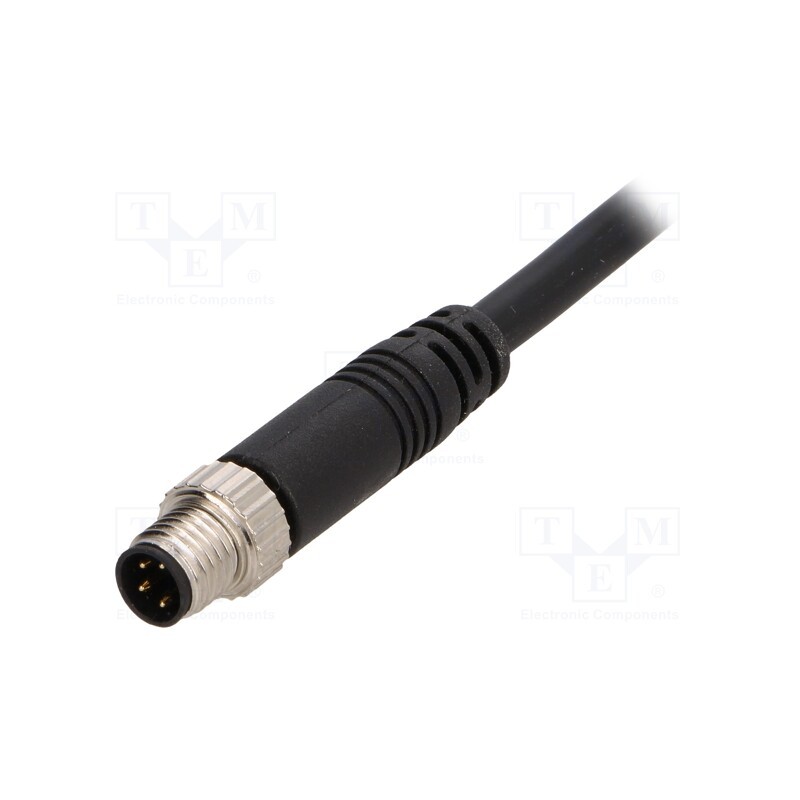 1 pcs x AMPHENOL LTW - 8-04AMMM-SL7A02 - Connector: M8, 2m, male, PIN: 4, straight, plug, 3A, IP67, 30V