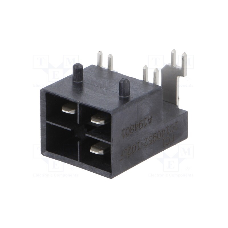 1 pcs x Amphenol Communications Solutions - 10140952-102LF - Connector: wire-board, socket, male, VerIO™, PIN: 3, on PCBs