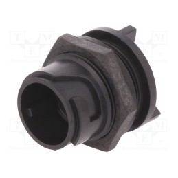 1 pcs x BULGIN - PXP4013/10P - Connector: circular, socket, male, PIN: 10, w/o contacts, UL94V-0