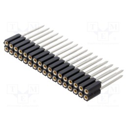 1 pcs x FISCHER ELEKTRONIK - BL10.34Z - Socket, pin strips, female, PIN: 34, straight, 2.54mm, THT, 2x17