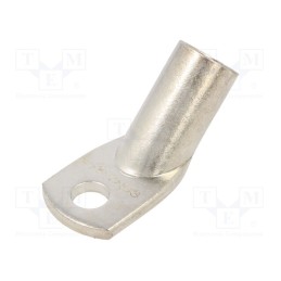 1 pcs x ERKO - KCS45_12-185/1 - Tip: ring tube, M12, 185mm2, crimped, for cable, angled 45°, tinned