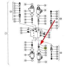 631483 0 hydraulic valve