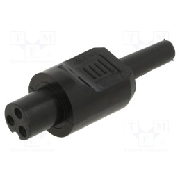 1 pcs x BULGIN - PX0646 - Connector: circular, plug, female, PIN: 6, for cable, soldering