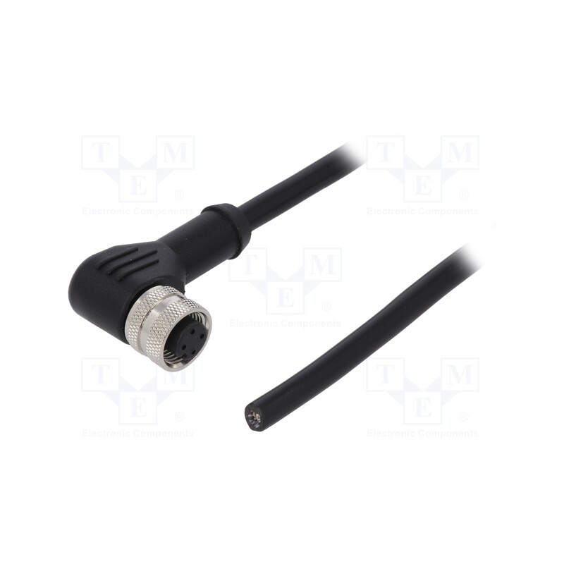 1 pcs x DEGSON ELECTRONICS - PM-M12A-04P-FF-SR8A01-00A(H) - Plug, M12, PIN: 4, female, A code-DeviceNet / CANopen, IP65,IP67