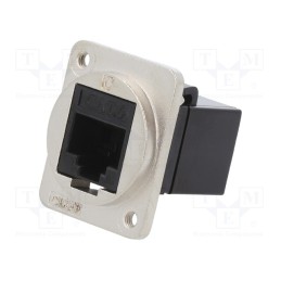 1 pcs x CLIFF - CP30222M3 - Coupler, FT, Cat: 6, Layout: 8p8c, RJ45 socket,both sides, 19x24mm
