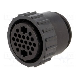 1 pcs x TE Connectivity - 206612-1 - Plug, female, PIN: 22(2+20), w/o contacts, CPC Series 4, for cable