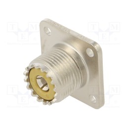 1 pcs x AMPHENOL RF - 083-1R - Socket, UHF (PL-259), female, straight, soldering, PBT, 300MHz