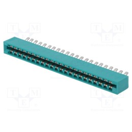 1 pcs x EDAC - 305-044-555-201 - Card edge, PIN: 44, soldering, on PCBs, gold-plated, 3.96mm, 305