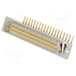 1 pcs x CONNFLY - DS1034-03-37MWN8SS - D-Sub, PIN: 37, socket, male, on PCBs, angled 90°, THT