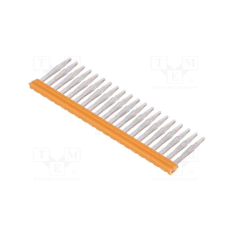 1 pcs x WEIDMu00dcLLER - 1985600000 ZQV 1.5N/20 - Comb bridge, ways: 20, orange, A series