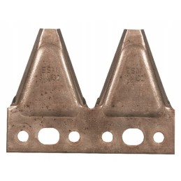 Double knife 2 5 mm smooth esm