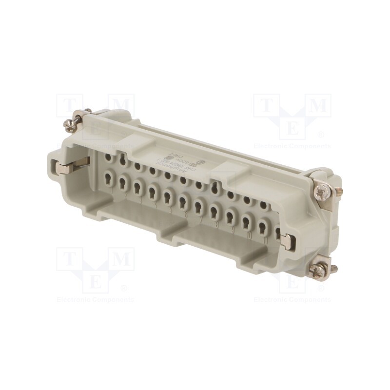 1 pcs x AMPHENOL - C14610A0240001 - Connector: HDC, contact insert, male, C146,heavy|mate E, PIN: 24
