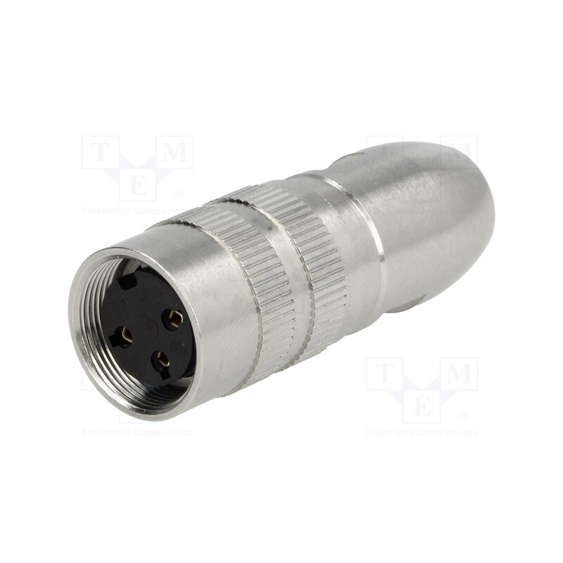 1 pcs x LUMBERG - 0322 03 - Connector: M16, plug, female, soldering, for cable, PIN: 3, 5A, 250V