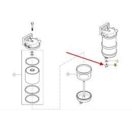 0011378570 engine fuel filter cap