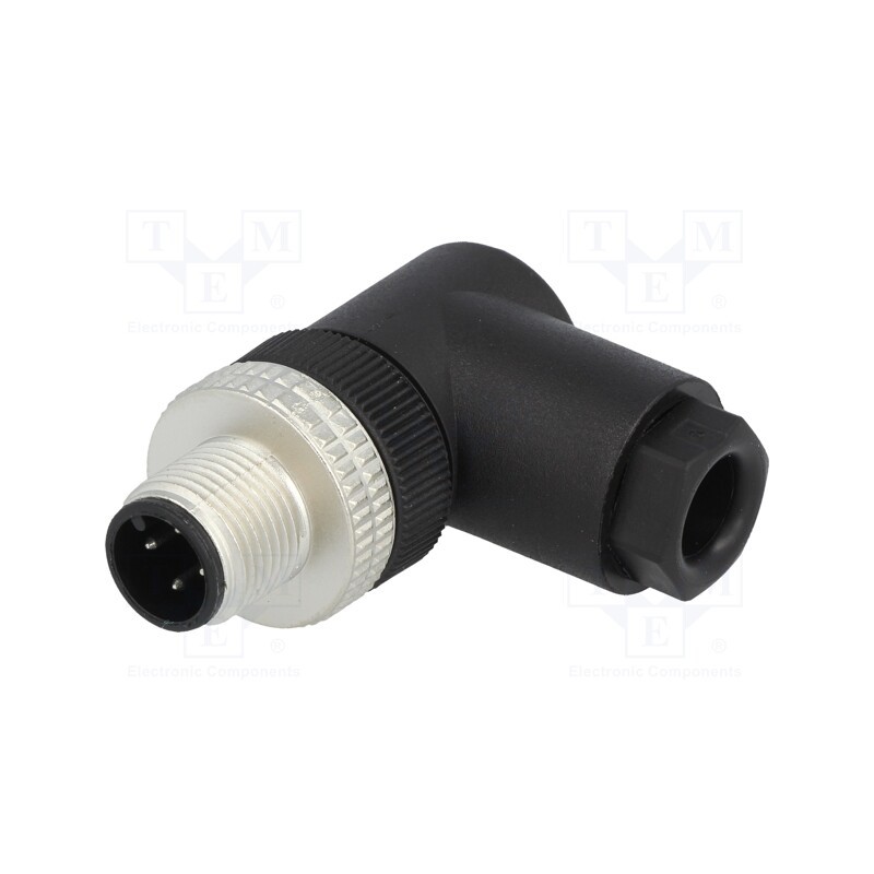 1 pcs x HIRSCHMANN - 933165100 ELWIST 4012 PG7 - Plug, M12, PIN: 4, male, A code-DeviceNet / CANopen, for cable