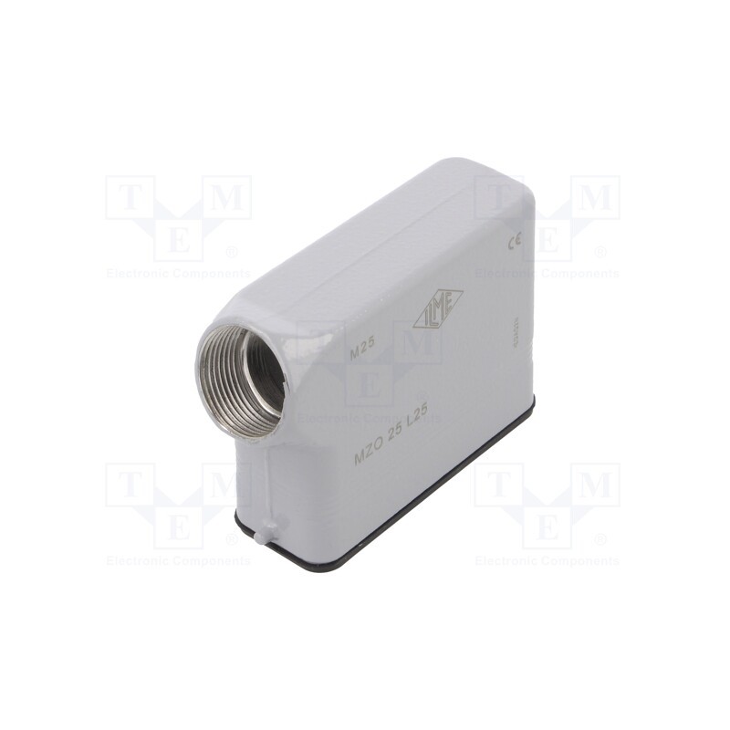 1 pcs x ILME - MZO 25 L25 - Enclosure: for HDC connectors, IL-BRID, size 66.16, M25, 66x16mm