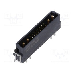 1 pcs x HARTING - 15754162601333 - Connector: PCB to PCB, male, PIN: 20(4+16), har-flex® Hybrid, SMT